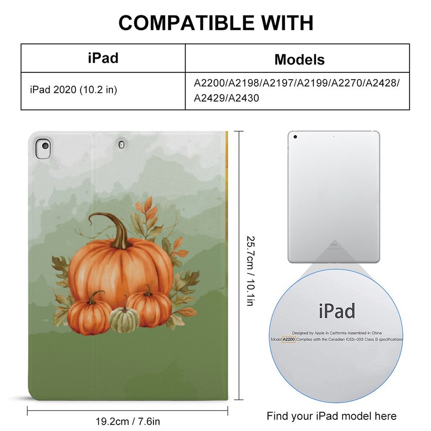 Book Style Tablet Case – Pumpkin Haul