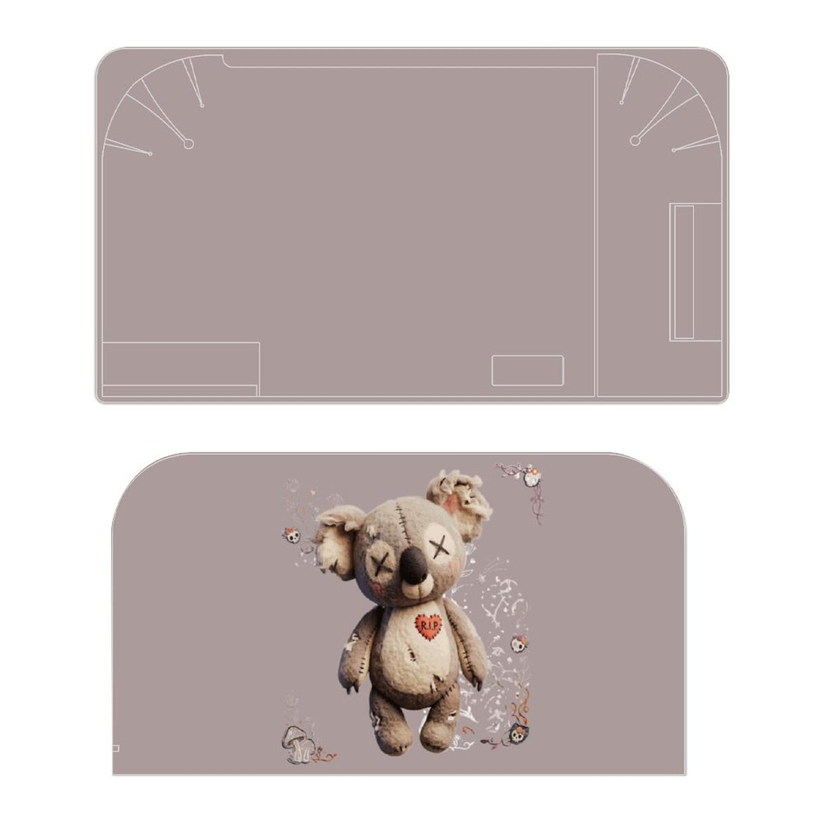 Console Skin Kit – Cursed Cuddles – Compatible with Nintendo Switch 2