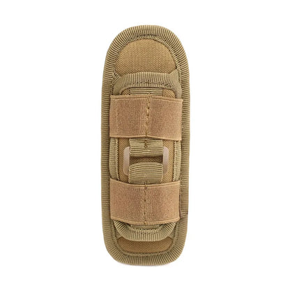 Flashlight Bag 360 Degree Rotatable Flashlight Cover Outdoor Hunting Nylon Waist Bag Flashlight Pouch Bag Holster Torch Case
