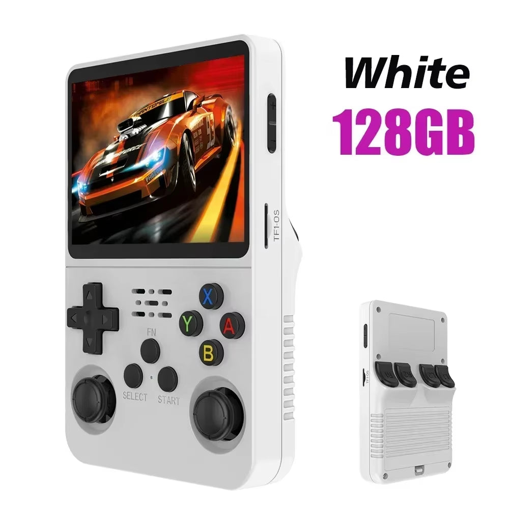 R36S Retro Gaming System: 256GB, 3.5" IPS, Portable