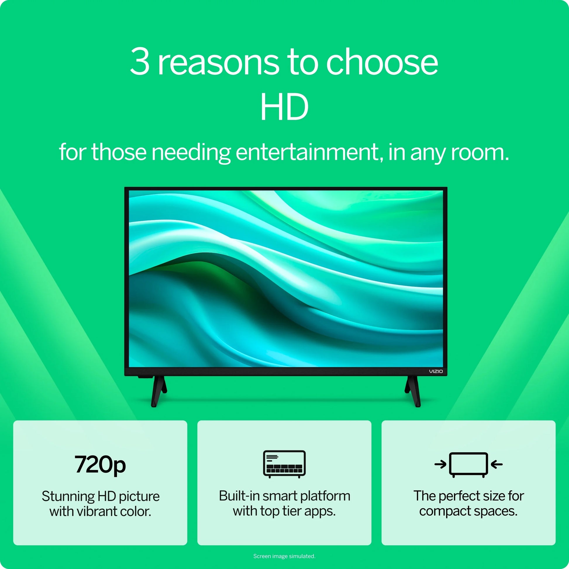 24” Class HD 720P LED Smart TV (VHD24M-08)