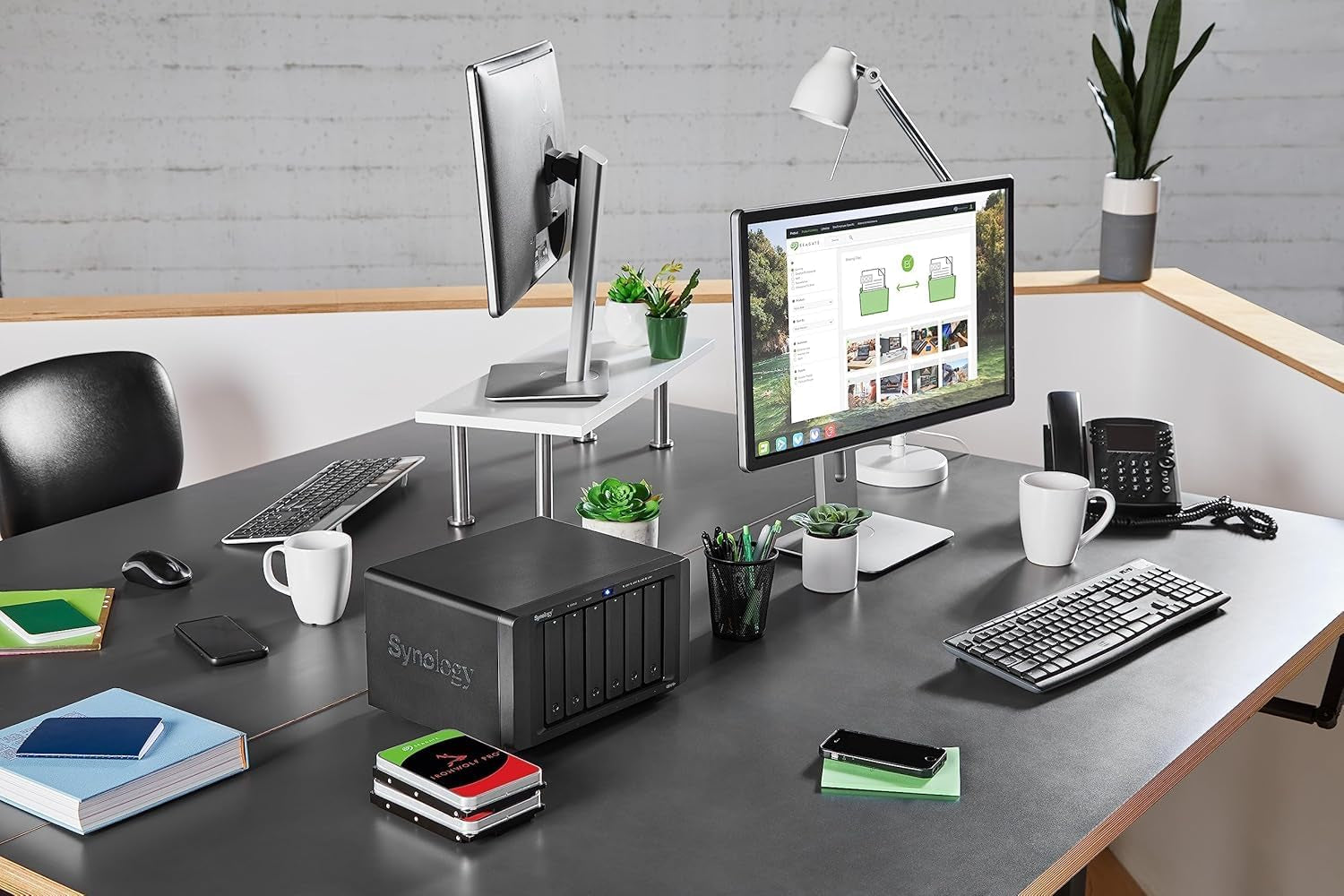 Ironwolf 12TB NAS Internal Hard Drive HDD – CMR 3.5 Inch SATA 6Gb/S 7200 RPM 256MB Cache for RAID Network Attached Storage (ST12000VNZ008/ST12000VN0008)