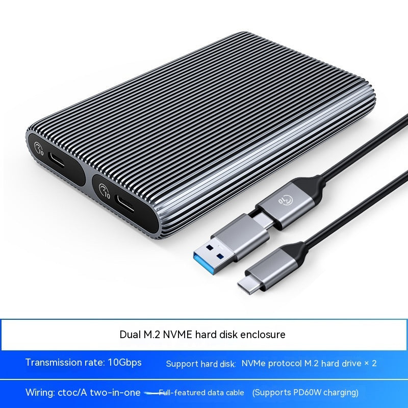 Notebook SSD External Enclosure - Portable Storage Adapter Case