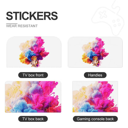 Console Skin Kit – Monster Splash