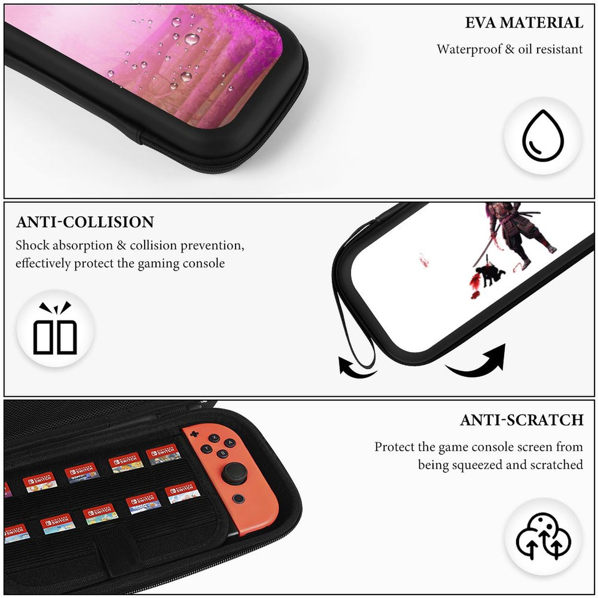 Travel Case – Fallen Honor – Compatible with Nintendo Switch 2