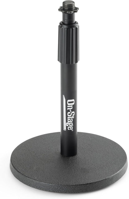 On-Stage - (DS7200B) Desktop Microphone Stand (Black)
