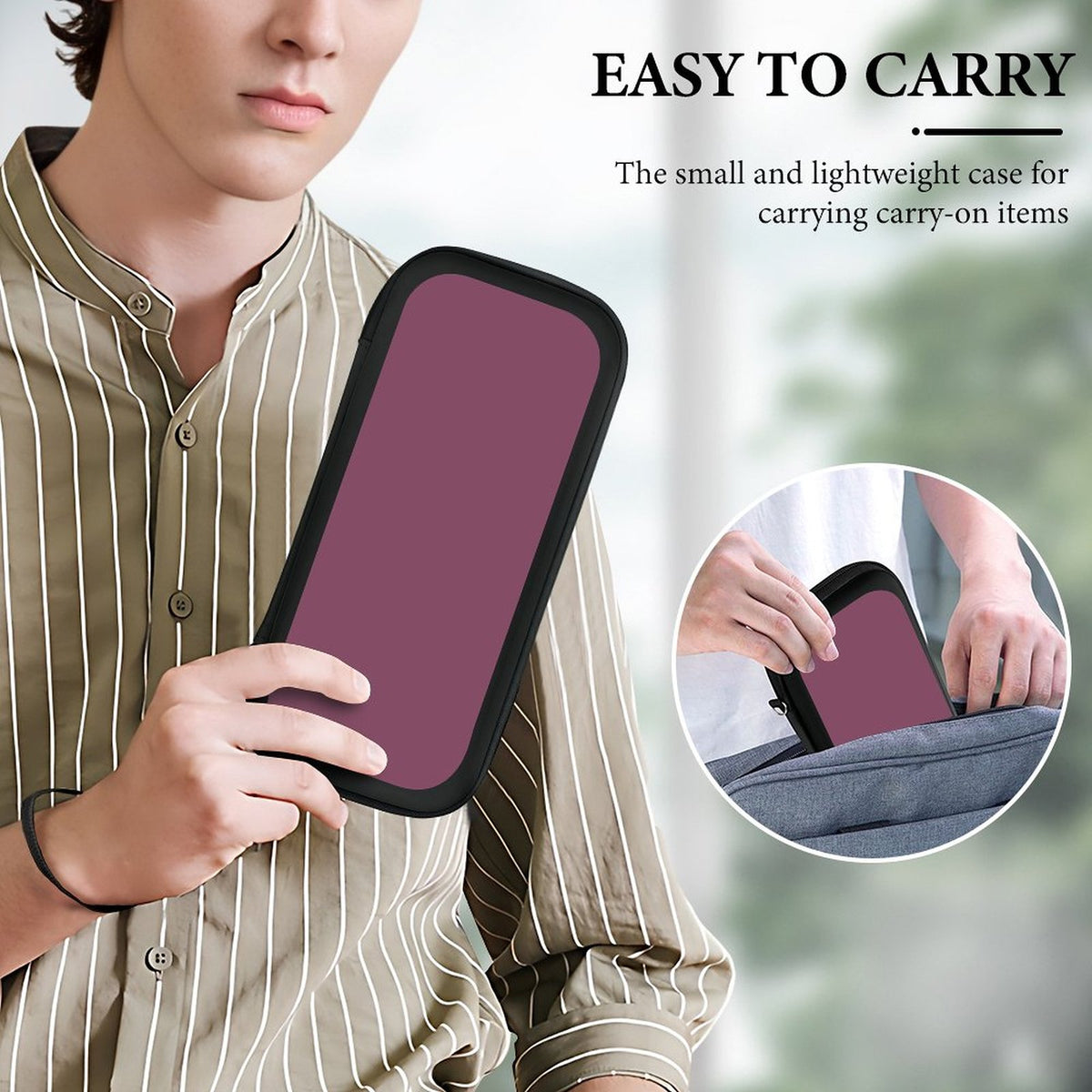 Travel Case – Fireside Fig – Compatible with Nintendo Switch