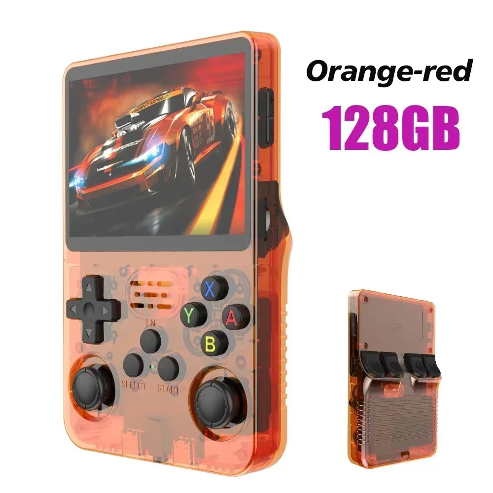 R36S Retro Gaming System: 256GB, 3.5" IPS, Portable