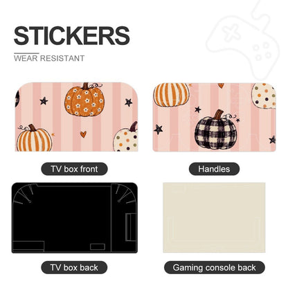 Console Skin Kit – Pumpkin Picnic