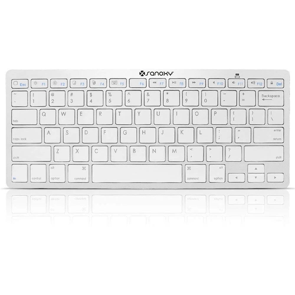 Slim Wireless Keyboard for Ios, Android, Windows and Mac (Compatible with Bluetooth Devices)