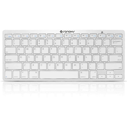 Slim Wireless Keyboard for Ios, Android, Windows and Mac (Compatible with Bluetooth Devices)