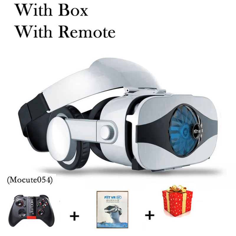 Casque Helmet 3D VR Glasses Virtual Reality Headset for Smartphone Smart Phone Goggles Lenses Lunette Viar Binoculars Video Game