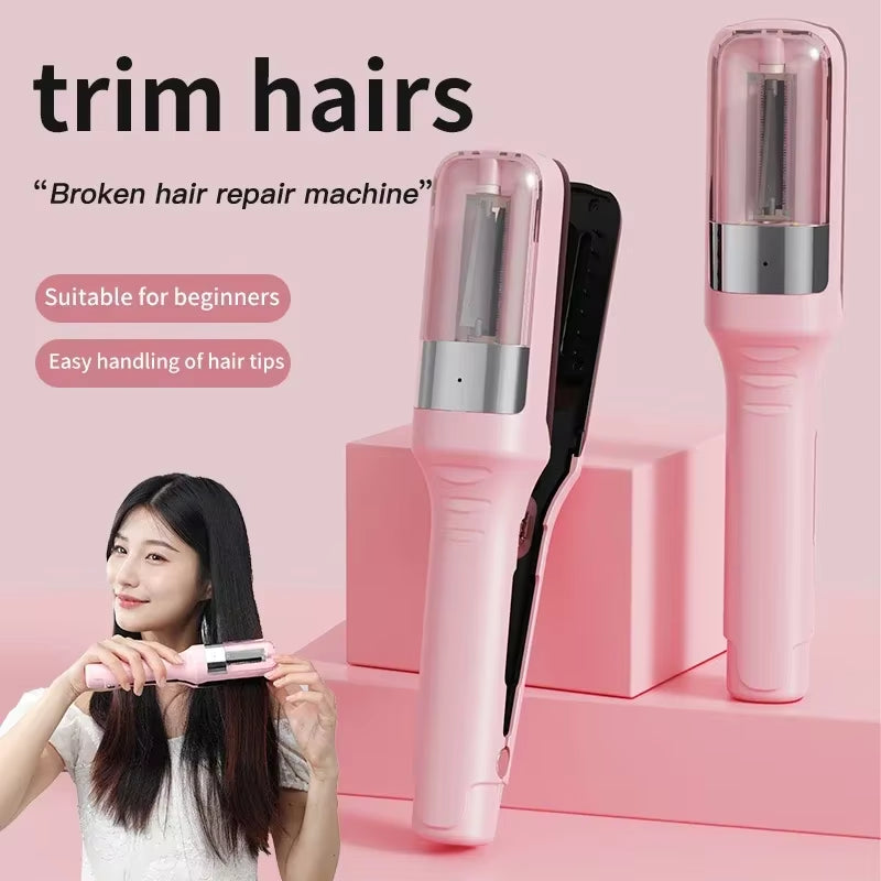 Automatic Split End Remover for Damaged Hair: Cordless Trimmer