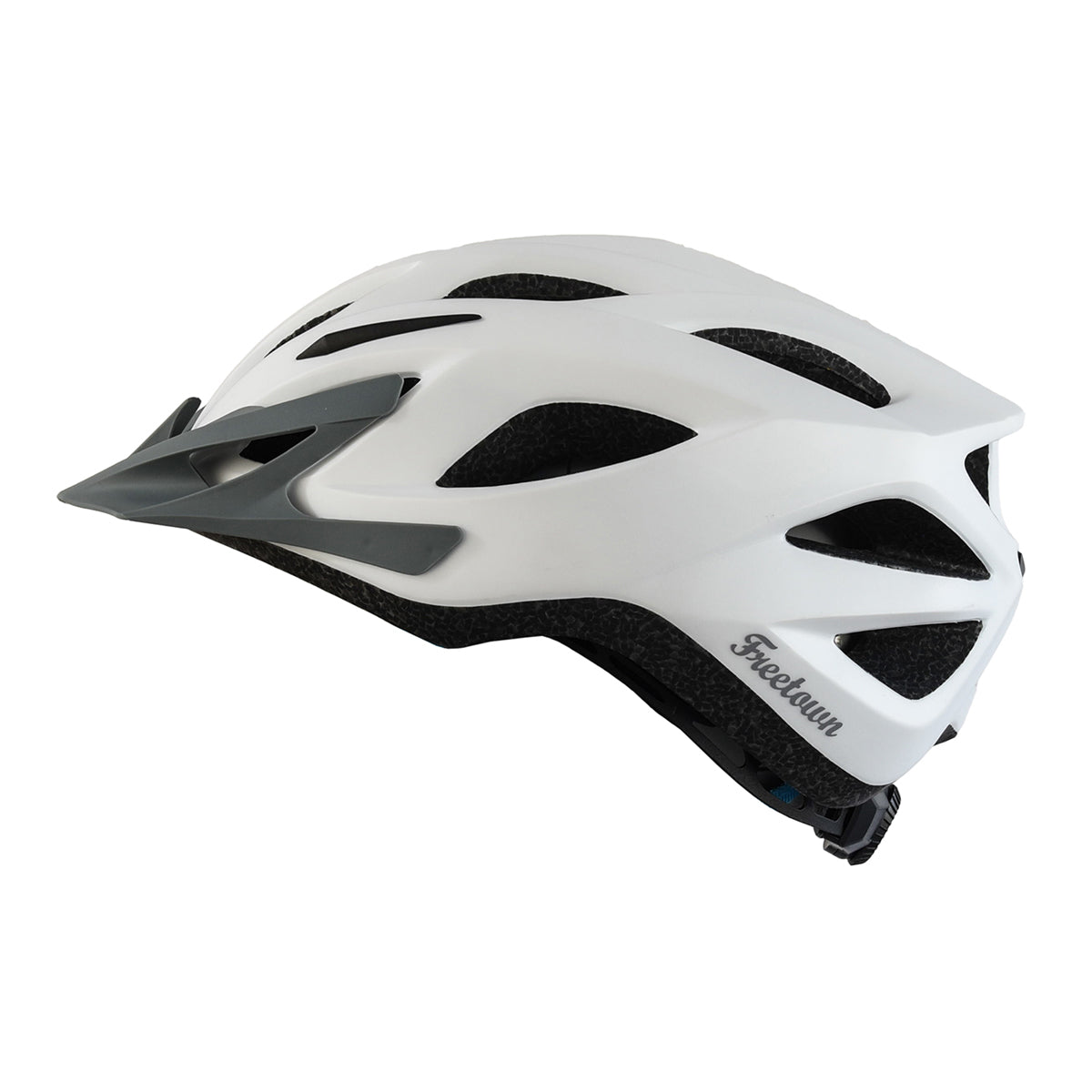Freetown Revlr Adult Helmet - Lightweight, 21 Vents, Magnetic Buckle, Dial Fit, Removable Visor