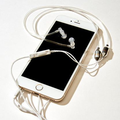 SYB Wrap-Around Air Tube Headphones - EMF Protection Headset with Secure Ear Design