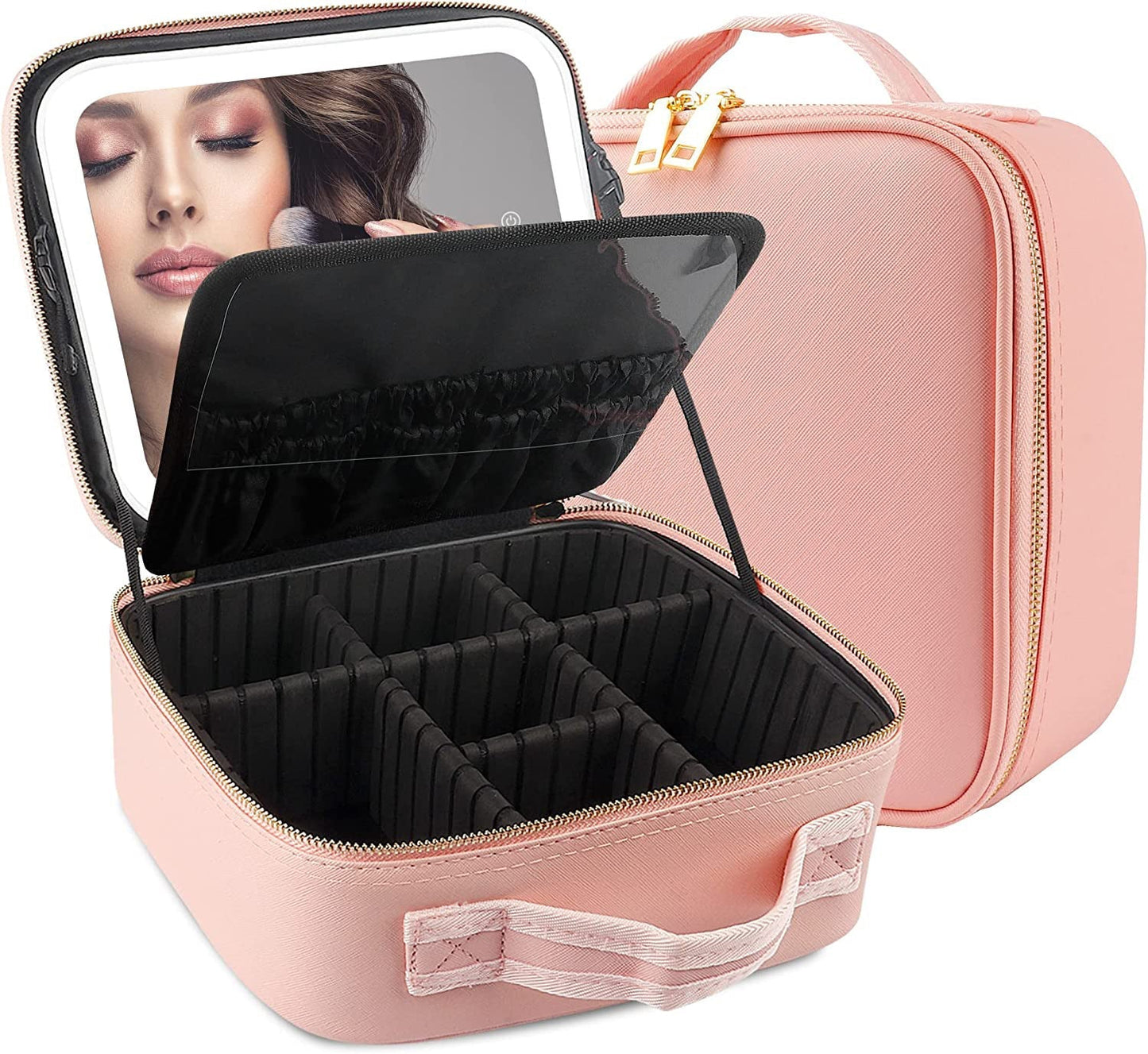 PU Leather Makeup Bag – Water-Resistant Storage for Daily Use