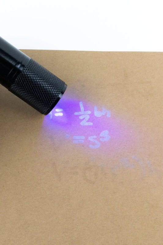LED UV Blacklight Flashlight - Professional Ultraviolet Detection Light