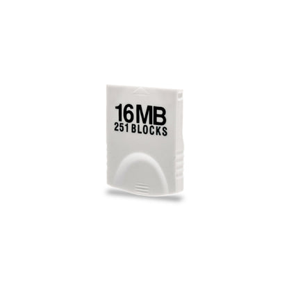 GameCube Memory Card – 16MB / 251 Blocks Third-Party Save Card Replacement for Nintendo GameCube