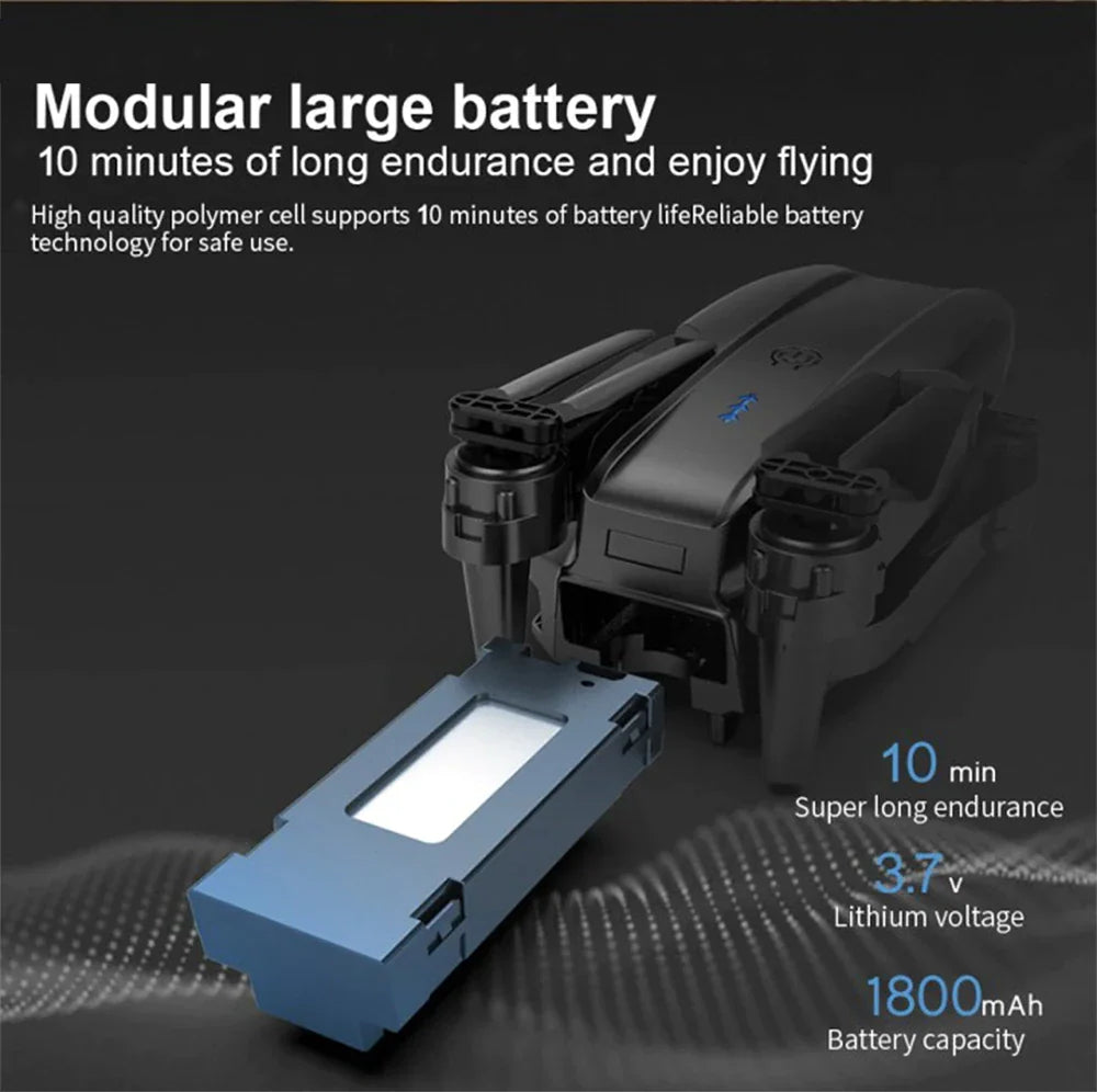 X Pro GPS Drone - 5G 4K Dual HD Camera, Foldable RC Quadcopter