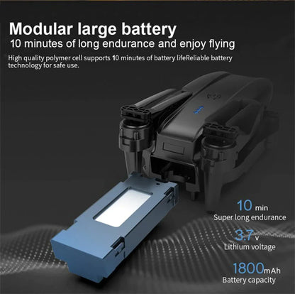 X Pro GPS Drone - 5G 4K Dual HD Camera, Foldable RC Quadcopter