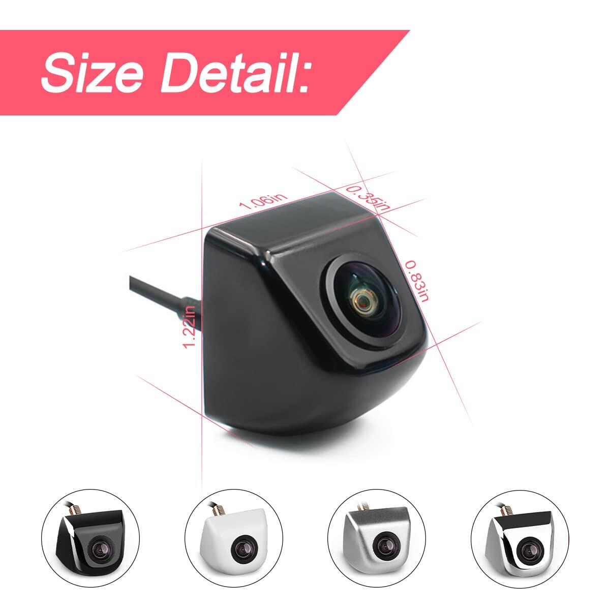 Waterproof Car Backup Camera - HD 960x720 with 155° Wide View & Night Vision
