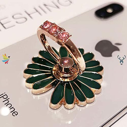 Ailifly Metal Phone Ring Stand - Cute Pattern Grip Holder