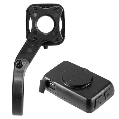 Wireless Bike Speedometer with LCD Backlight – 11 Functions, Waterproof Cycling Computer, Auto Motion Sensor, Speed/Distance/Cadence/Temperature, Rechargeable Battery