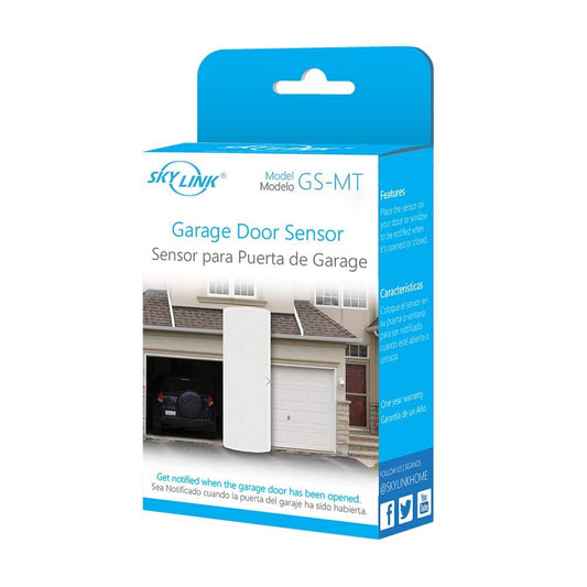 Wireless Garage Door Sensor for Net Connected Home Security Alarm & Home Automation System